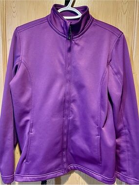 Callaway Purple Full-Zip Golf Jacket